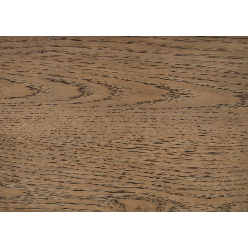 Table de chevet Modern Transitional Brown - Tiroirs en queue d'aronde et station de charge intégrée
