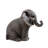 Sitting Baby Elephant W/Trunk Up