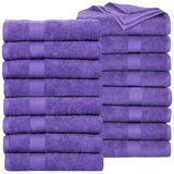 Ensemble de serviettes 100% coton super doux et absorbant Como