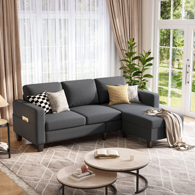 79" L Shaped Sectional Sofa Couch