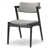 Dark Brown Frame with Light Gray Seat selected