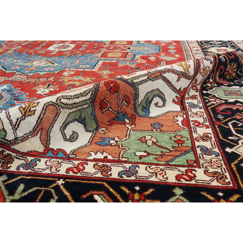 Wool Oriental Area Rug, Rectangle 10' x 14'
