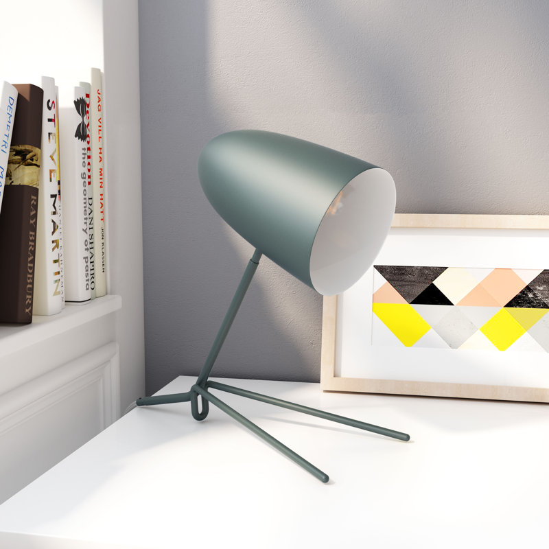 Lampe de table Kaijah - vert mat, Vert mat