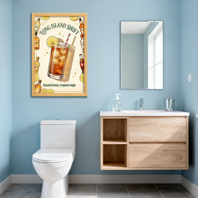 Food & Beverage Long Island Drift Cocktail Art Design
