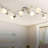 Kilia 48'' 6 -Light Swing Arm Track Track Kit with Dimmable and Adjustable Head