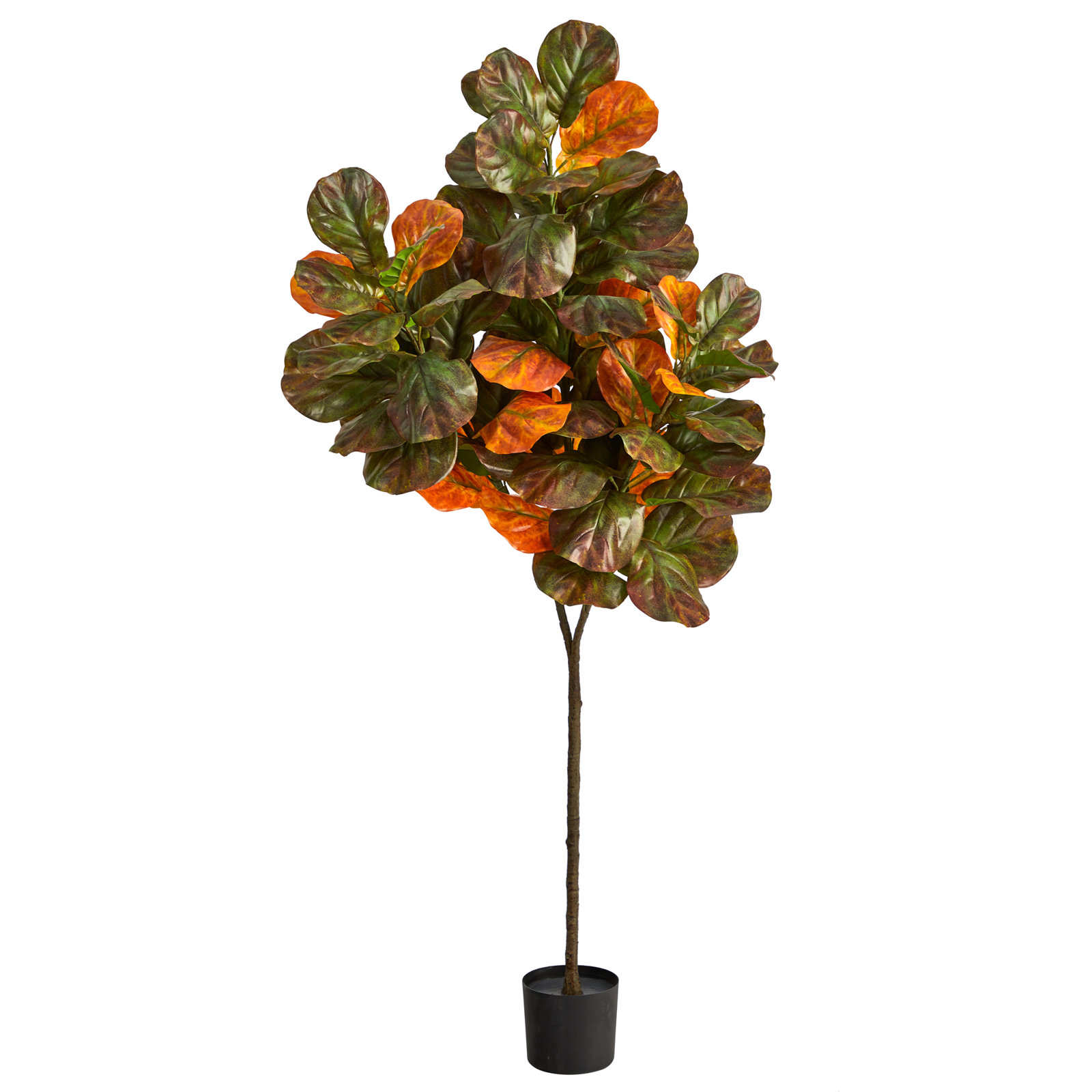 72'' Faux Fiddle Leaf Fig Tree in Pot Liner