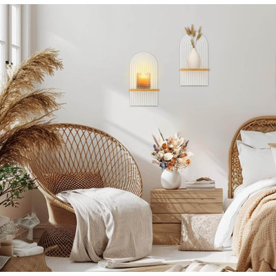 Wood Wall Sconce