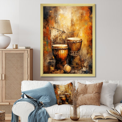 " Djembe Journey Earthy Umber III "
