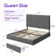 Lit plateforme tapissier avec 4 tiroirs et tête de lit-272765896-272765908