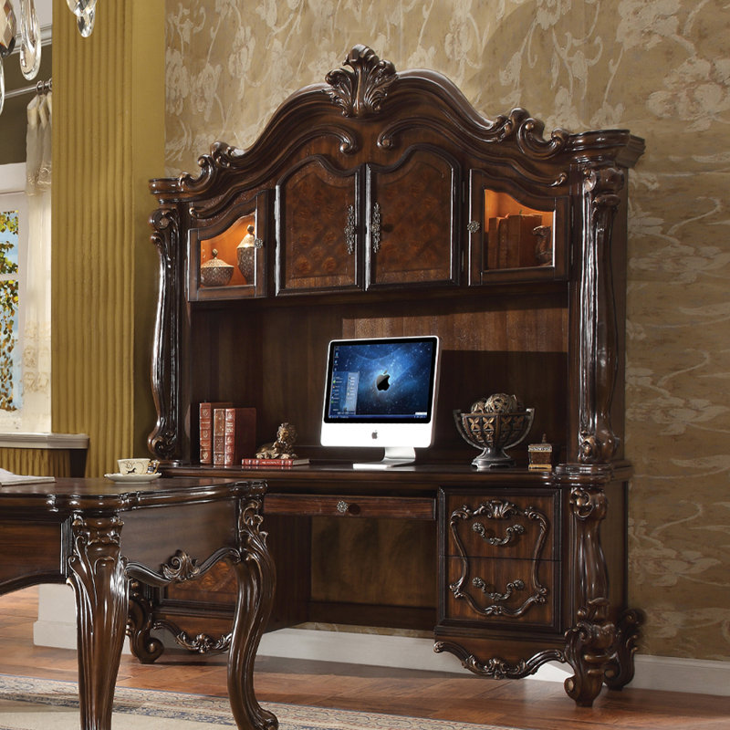 Walburg Executive Computer Desk W/Hutch