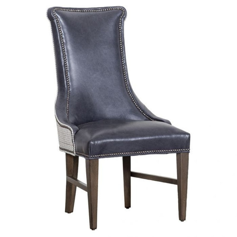 Chaise parsons Trenton, Tabac, Indigo 8789