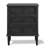 Finch Webster 3 Drawer Storage Cabinet, Dark Gray