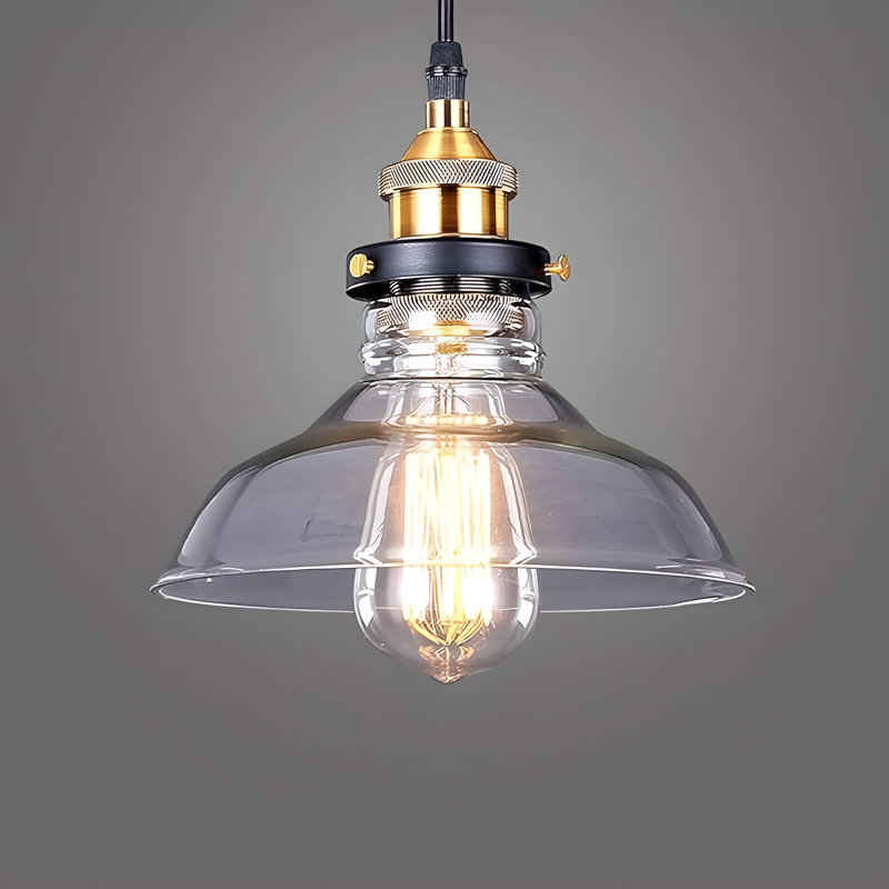 Modern Pendant Ceiling Light Elegant Shade Fixture for Bedroom & Home
