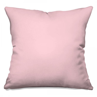 Solid Pink Background Double Sided Throw Pillows