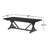 Monterey Rectangular Metal Outdoor Dining Table , 95.87'' in. W 42.01'' in. D