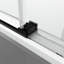 Porte de douche rectangulaire sans cadre en verre trempé l 60 po x H 66 po-61571094
