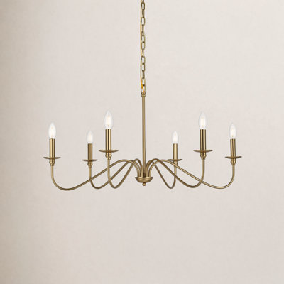 Ableton Iron 6-Light Chandelier