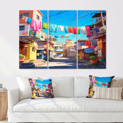 Verdell - ensemble d'art mural «City Buildings»