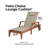 Outdoor Chaise Lounge Cushion-48814724-48814725