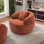 Fauteuil rembourré pivotant-87691402
