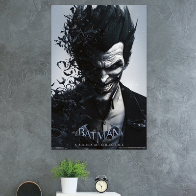 Arkham origines-impression sur papier portrait