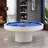 Round Multifunctional Table with Ball Game