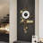 Wall Calendar Clock - Modern Silent Quartz Clock For Living Room, Home & Office - Stylish Luxury Design With Easy-To-Read Date Display