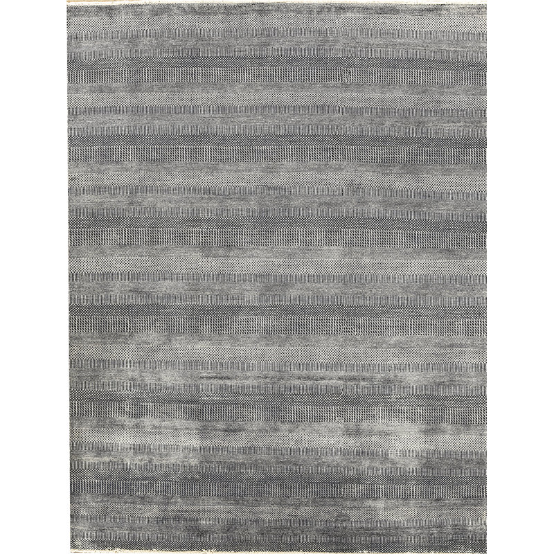 Hand-Knotted High-Quality Aqua Area Rug