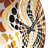 Mocha Zebra Stripes Striped Pattern - Abstract Wall Clock-101236582
