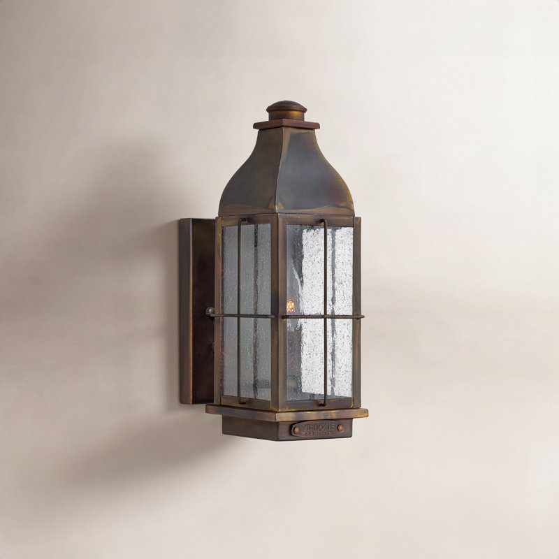 Bingham Outdoor Wall Lantern, Sienna, Yes