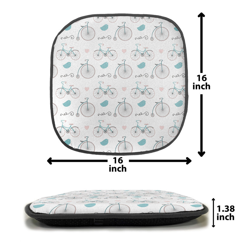 Coussin de siège papillon