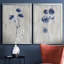Indigo Botanical III - ensemble de 2 reproductions d'impressions-828230221-827887982-828230223