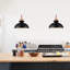 Stellina 1 - Light Matte Black Dome Pendant-692652956