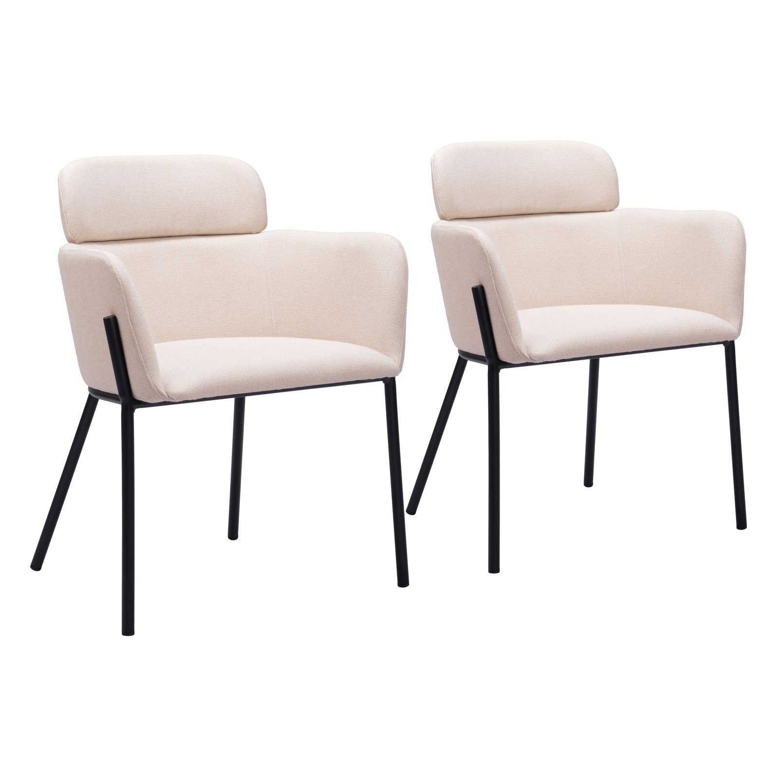 Lera Dining Armchair, Beige