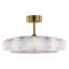 Ventilateur de plafond 29,6 "à cage avec lumières DEL à intensité variable et télécommande