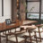 Brown Rectangular Solid Wood desk-76445416