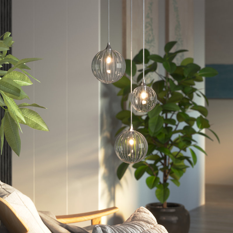 Vine 3 - Light Pendant, Black