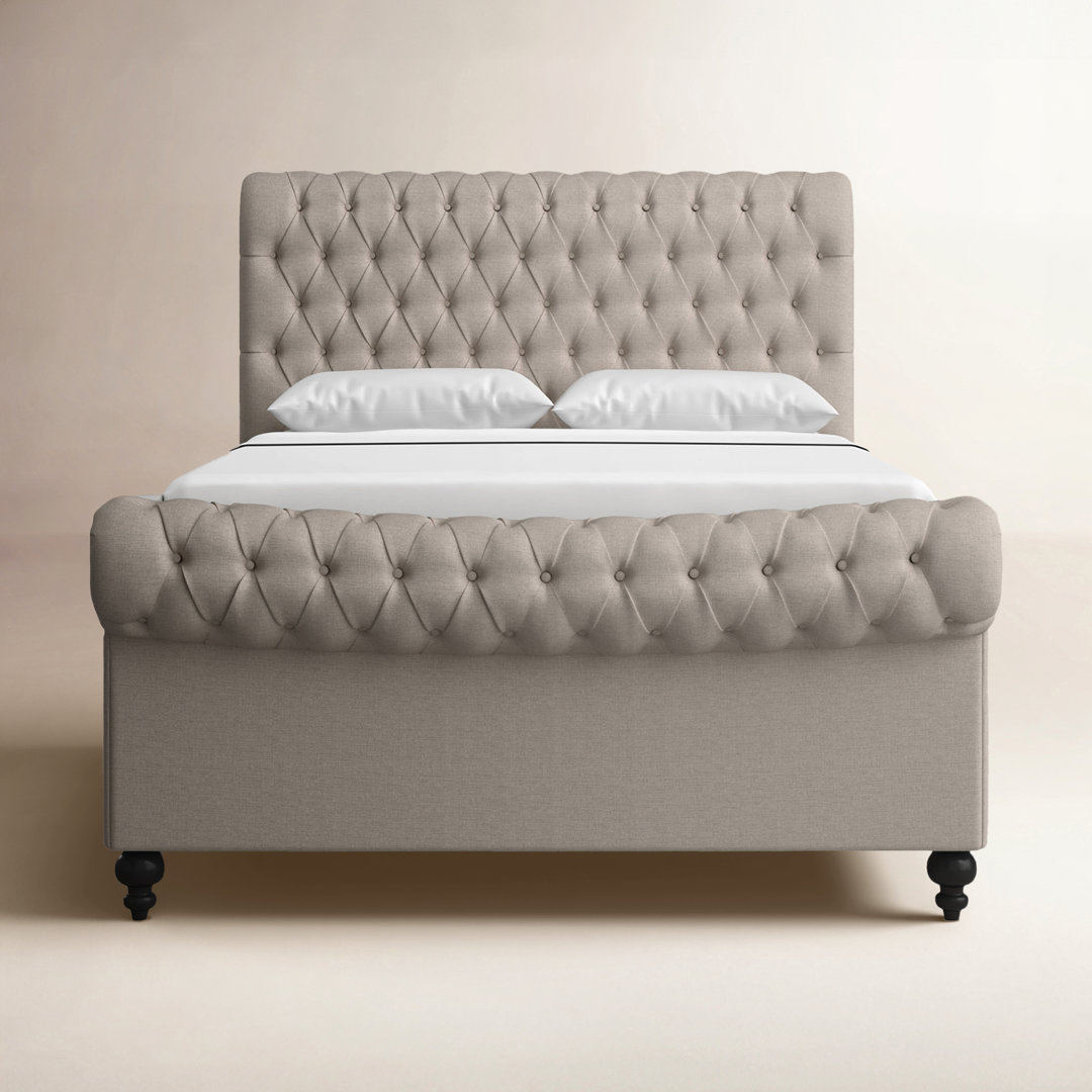 Nicolas Upholstered Sleigh Bed Birch Lane™ 
