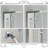47.63'' Shower Panel with Fixed Shower Head