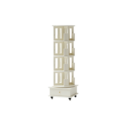 Modern style rotating bookcase