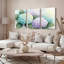 Tableau mural sur toile à motif floral d'hortensia (paquet de 3)-882913957