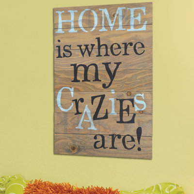 Handmade Wall Decor on Wood