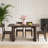 62" Dining Table for 6-8, Rectangular Wooden Kitchen Table with Double Pedestal Base-462456520