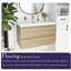 Kreelynn 36'' Single Bathroom Vanity with Resin Top-521082418