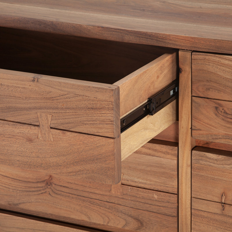 Glenwood Dresser In Smoked Acacia