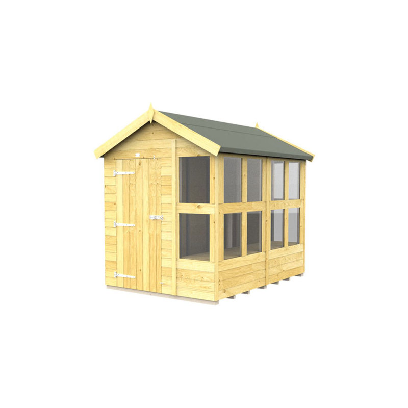 8ft x 6ft Apex Potting Shed