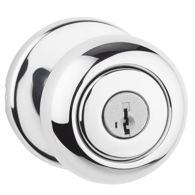 Cove Keyed Door Knob with SmartKey®