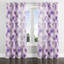 Rideaux à motif floral - Rideau à œillets Boho Bafti - 1 panneau-180085019-180085016