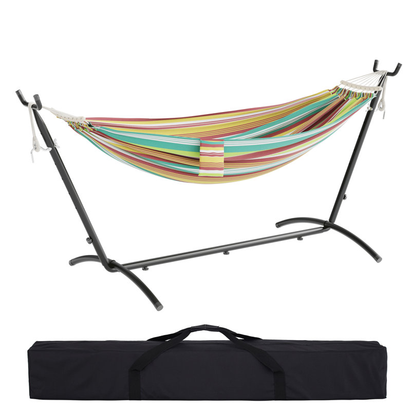 Hammock With Stand, Red, Green
