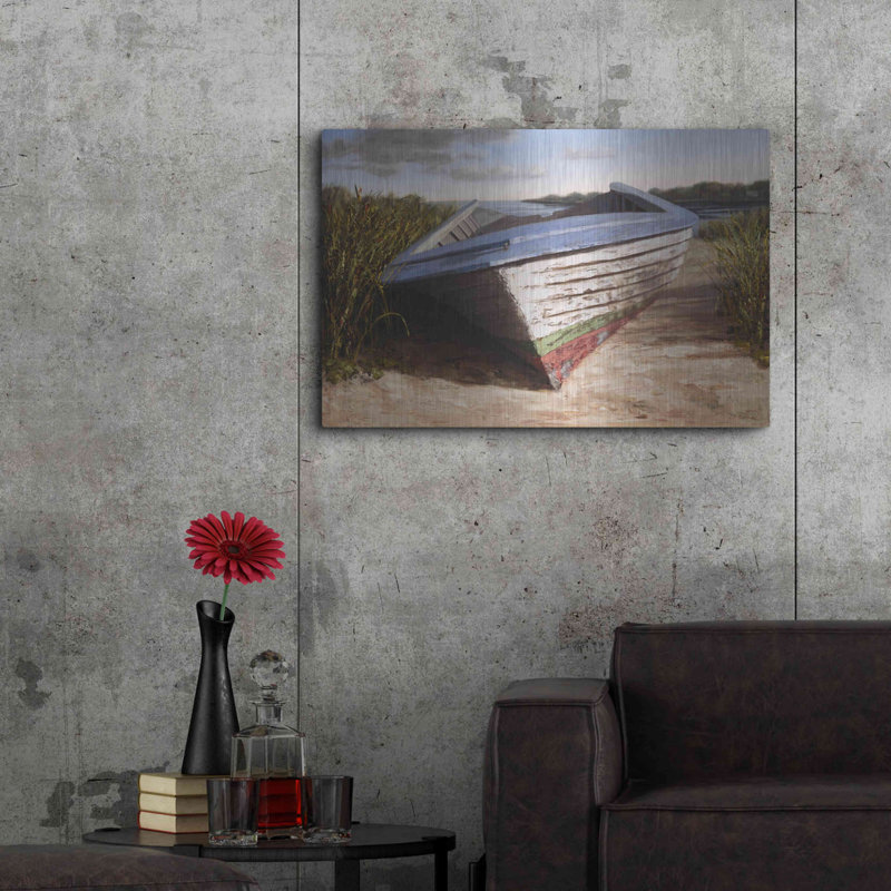 "Montauk Skiff" par Karl Soderlund, H 24 po x l 36 po